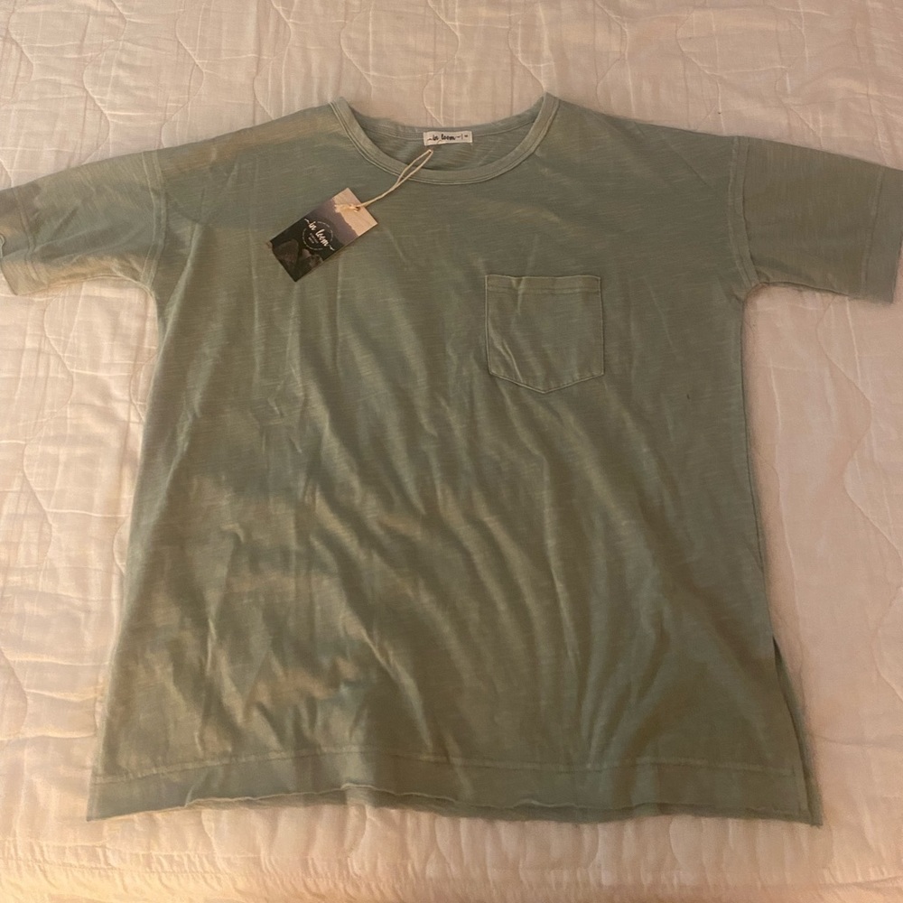 NWT Baltic Born Sage Pocket Tee - Medium